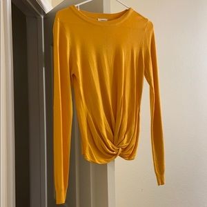Brand new yellow/gold long sleeve